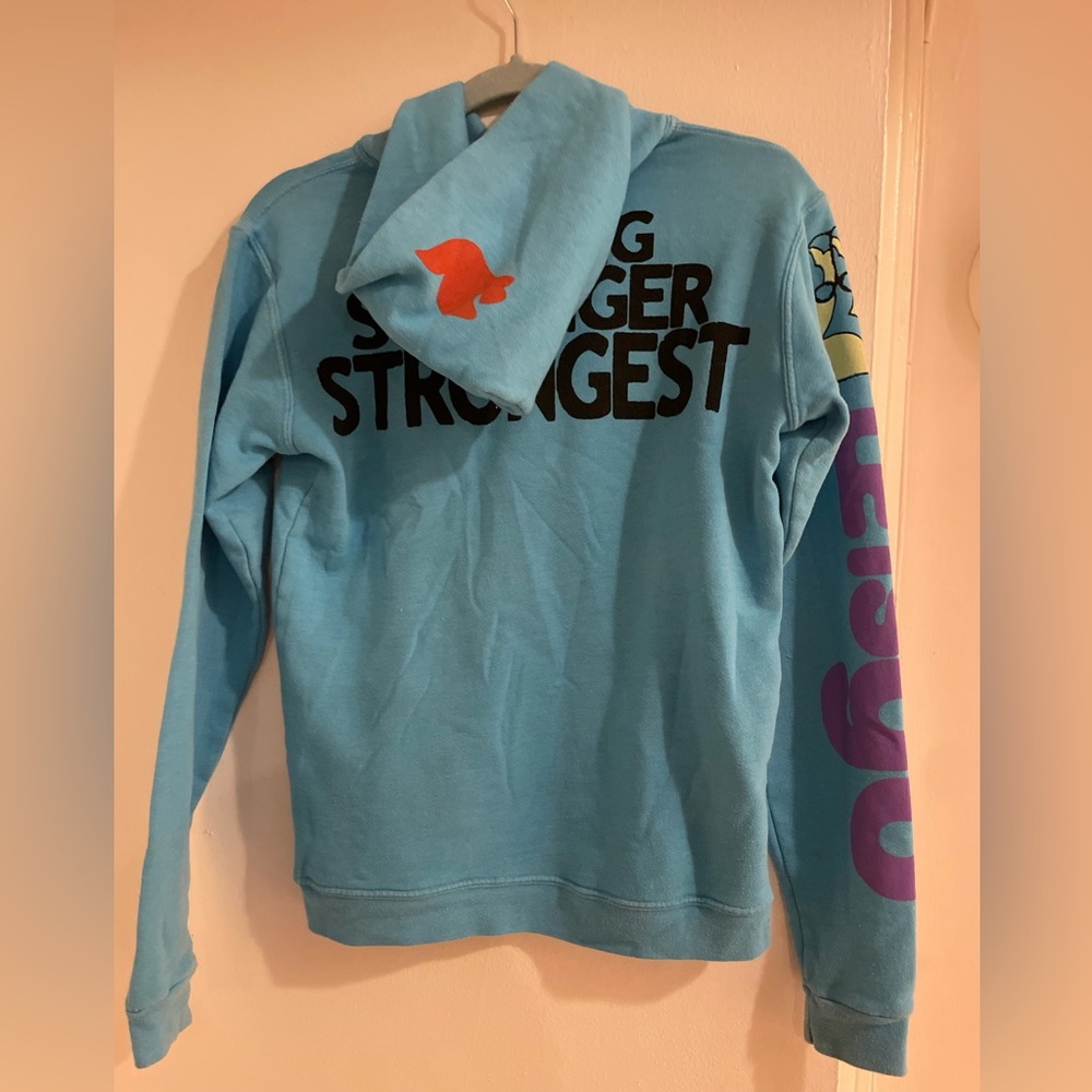 Freecity cozy blue sweatshirt , perfect for under a coat or lounging